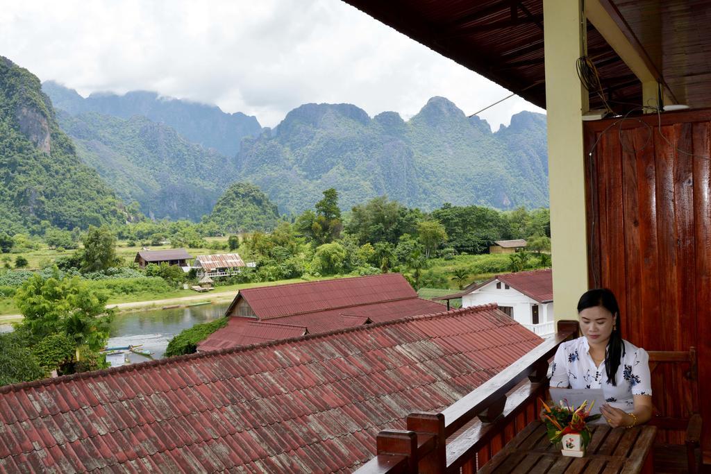 Hotel Vilayvong Vang Vieng Exterior photo